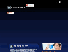Tablet Screenshot of fefermex.com.mx